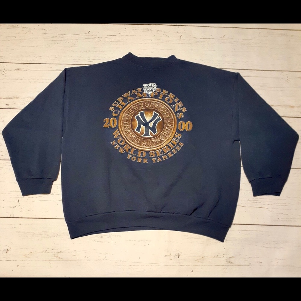 2000 New York Yankees Subway Series Sweatshirt 2XL